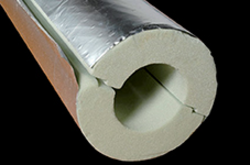 COQUILLE PU 32 Kg/M3 +REV.ALU 12-30mm LONGUEUR 1.2M